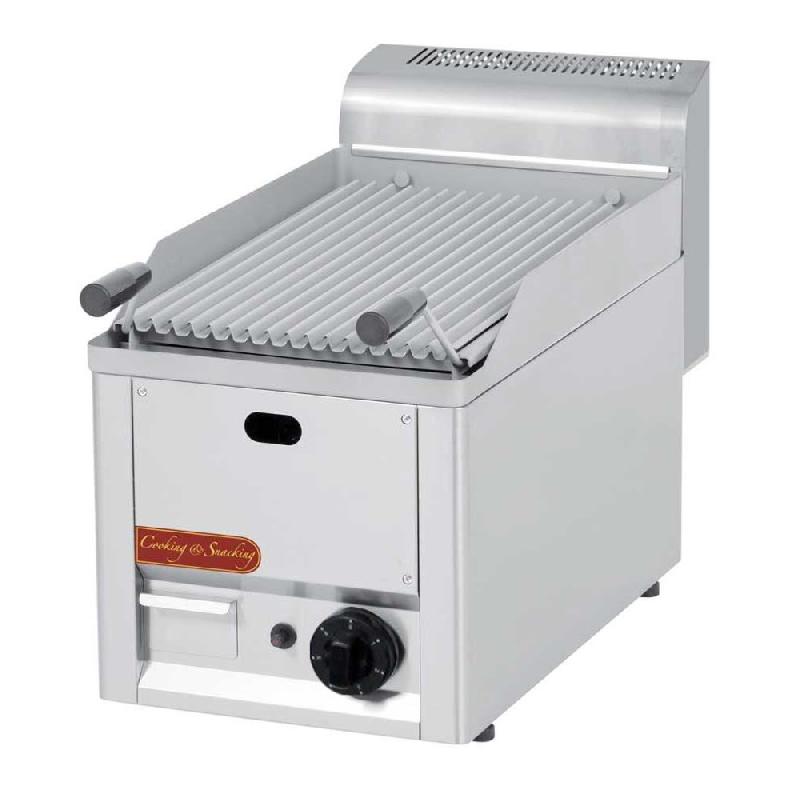 Grill à gaz simple en pierre de lave 6,5 Kw | Qdm - GL30GLS_0
