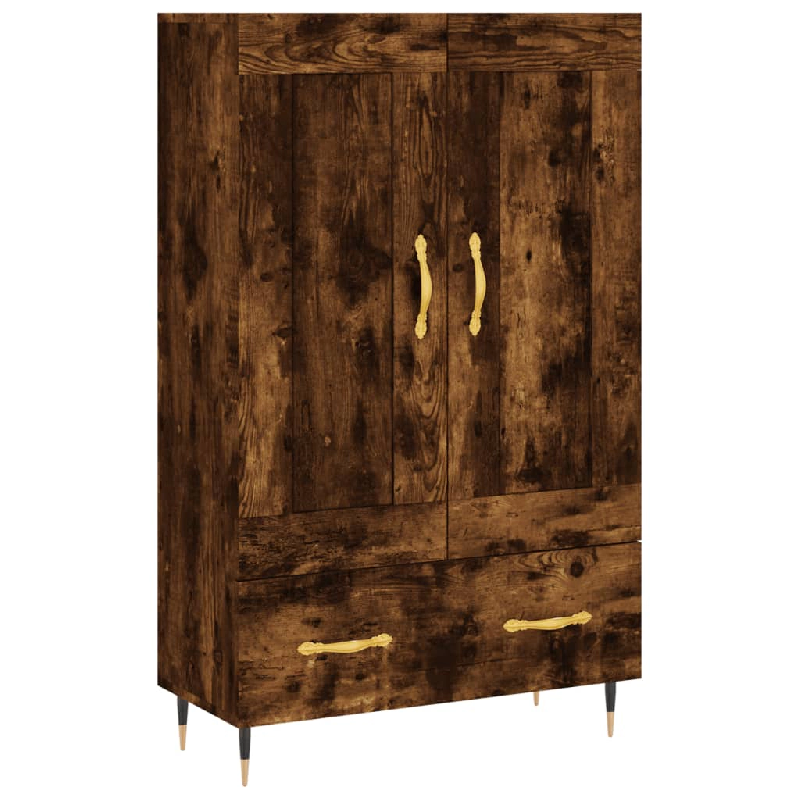 Helloshop26 - Buffet bahut commode armoire meuble de rangement organisateur cuisine salle de séjour salon haut 69,5 x 31 x 115 cm 02_0033385 - 300021_0