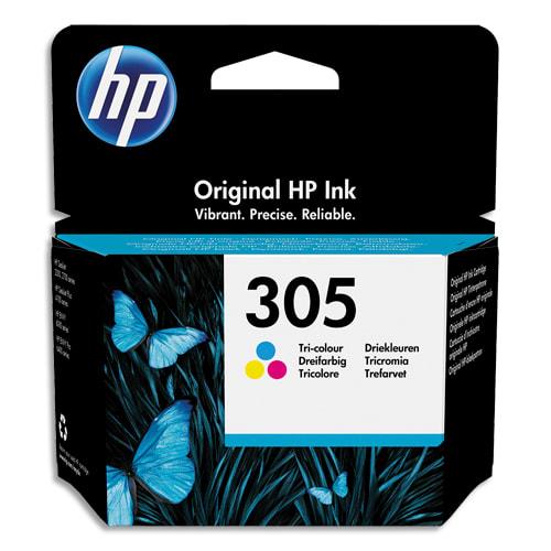 Hp 305 cartouche d'encre trois couleurs authentique (3ym60ae)_0