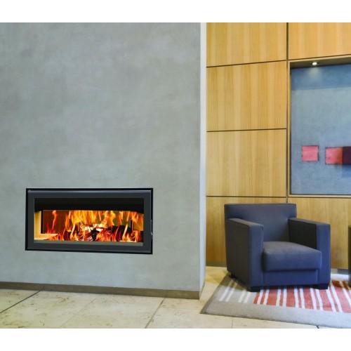 INSERT BOIS DOUBLE FACE C1000DF + VENTILATION + BOITIER DE COMMANDE TERMOFOC