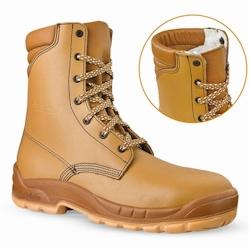 Jallatte - Rangers de sécurité fourrées marron JALOSBERN WINTER STEEL SAS S3 CI SRC Marron Taille 47 - 47 marron matière synthétique 3597810268043_0