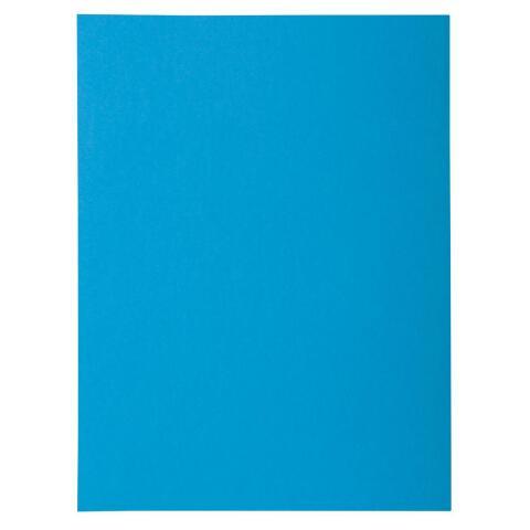 LOT DE 5 - PAQUET DE 50 CHEMISES 1 RABAT ROCK''S 210 - 24X32CM - BLEU