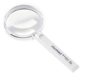 Loupe de lecture biconvexe Visomed réf ESC 2614150 - Grossissement 2x - Lentille PXM® légère_0
