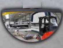 Miroir industriel - résistant aux UV - fixation incluse - testé contre vents violents force 12_0