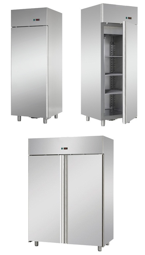 Modèle AK650TN - Armoire réfrigérée Gastronorme GN2/1 - 650L - 740x830x2010h mm - +2°C/+8°C_0
