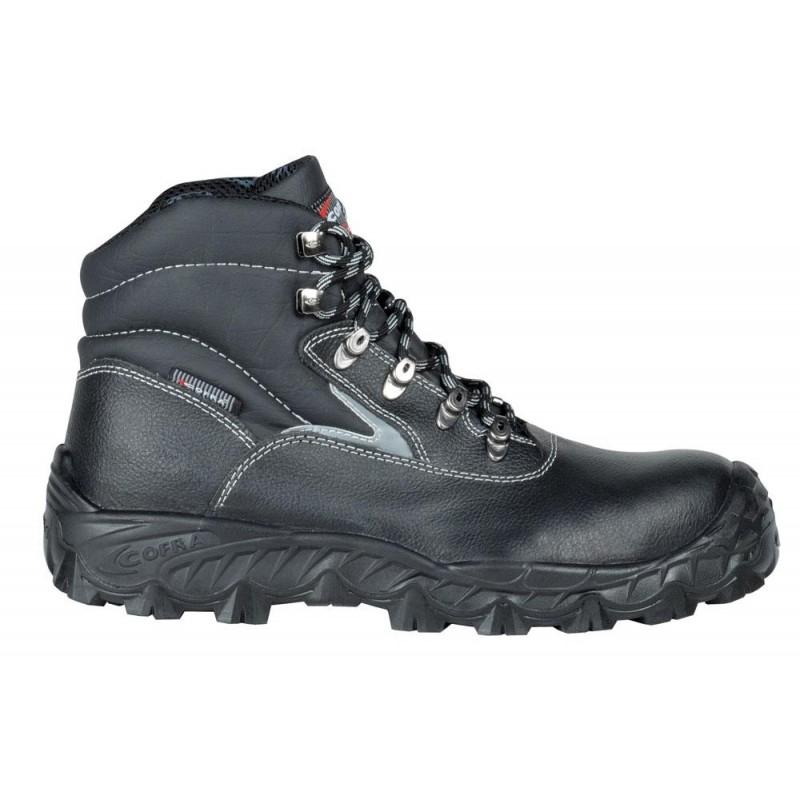 Chaussures de sécurité montantes New Tirrenian S3 SRC - FW140-000 - cuir hydrofuge, embout en fibre de verre, semelle anti-perforation_0