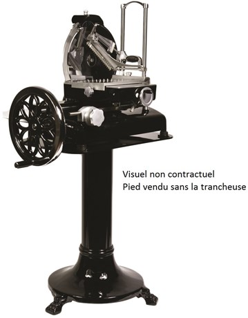 PIED POUR TRANCHEUSE MANUELLE 350 ET 370 NOIR