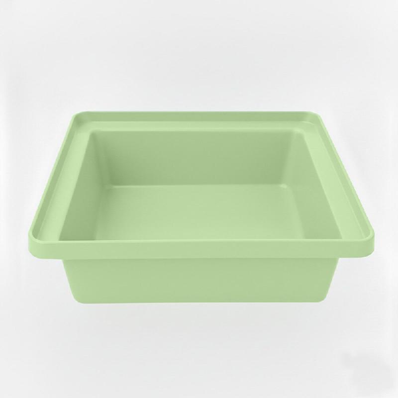 PLAST'UP ROTOMOULAGE Bac de rangement empilable 30l - VERTAMANDE - vert plastique 0637962083002_0