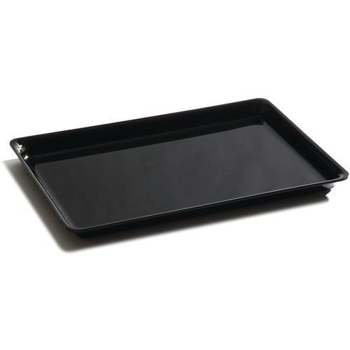 PLAT EN PLEXIGLAS B12 - 295X195X17 MM - NOIR
