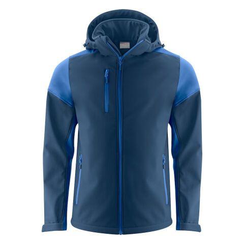 PRINTER PRIME PRIME VESTE SOFTSHELL HOMMES MARINE/COBALT - TAILLE S
