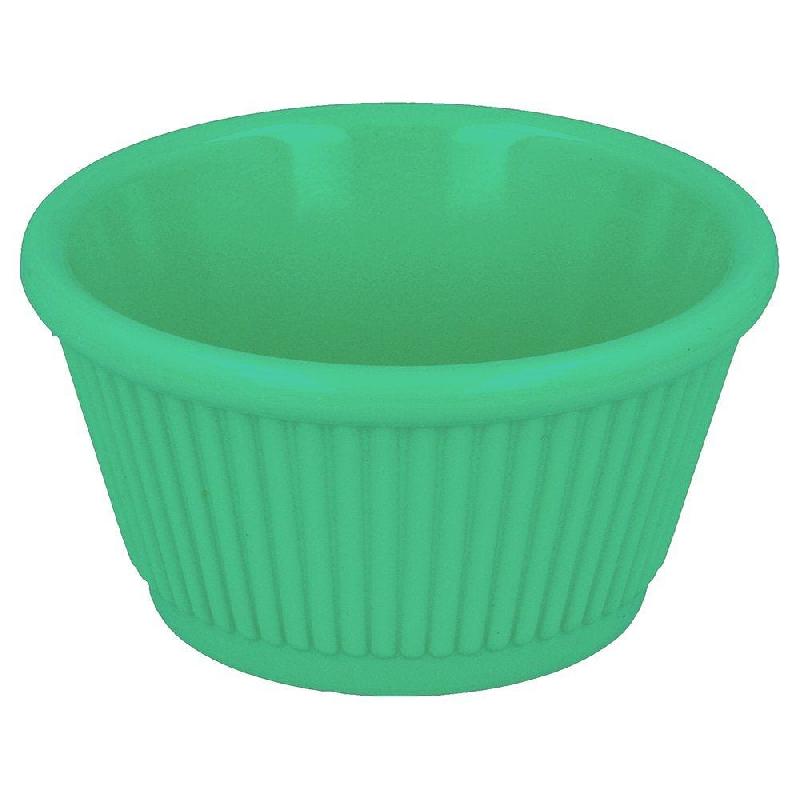 Ramequin mélamine vert 12cl Ø8,3x3,8cm - par 48_0