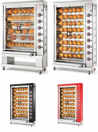 Rôtissoire professionnelle - cuisson à cycle continu - visibilité optimale - nettoyage facile_0