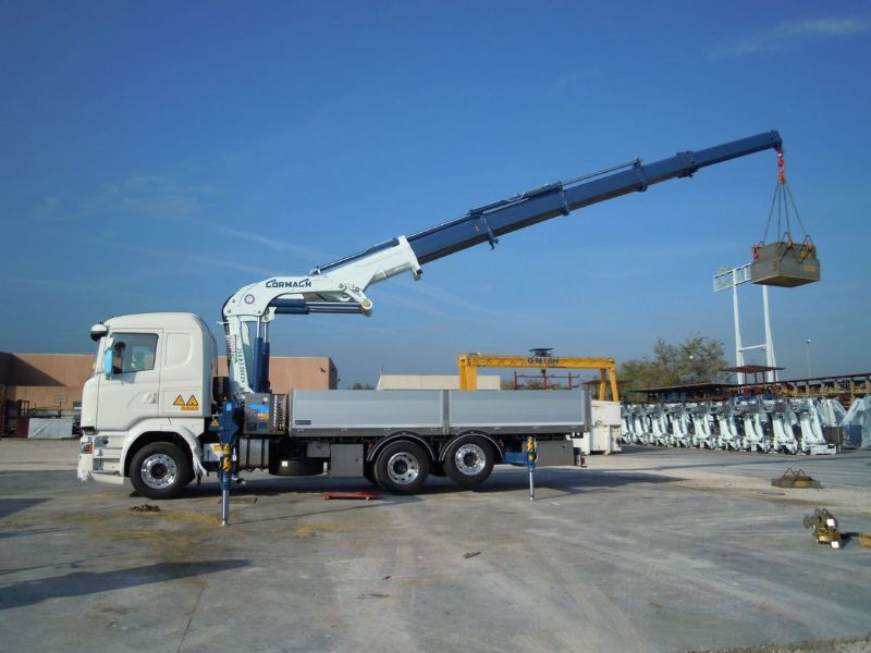 Série 50000 E ASC Plus - Grue auxiliaire Cormach - Pression 320 bar - Longueur bras jusqu'à 31 m_0