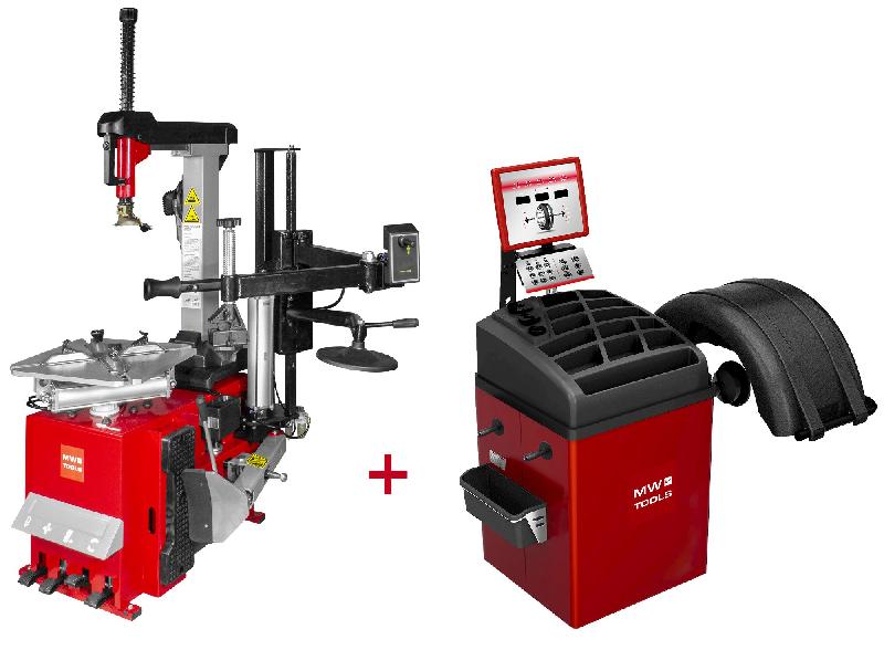 Set démonte-pneu BT300HM 230V + équilibreuse de roues BB350 230V MW Tools BT300HM SET3_0