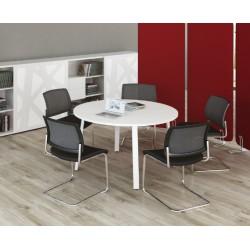 Table de réunion ronde Ogi – MDD - trois dimensions disponibles_0