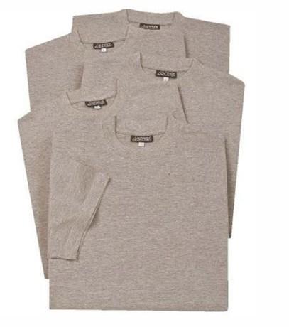 TEE-SHIRT GRIS T.S (VENDU PAR 5)