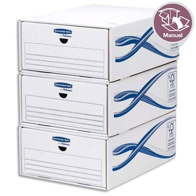 TIROIR BANKERS BOX® BASIC - LOT DE 5 TIROIRS - FORMAT A4