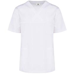 Tunique médicale manches courtes polycoton WK. Designed To Work blanc T.5XL WK Designed To Work - blanc polyester 3663938351575_0