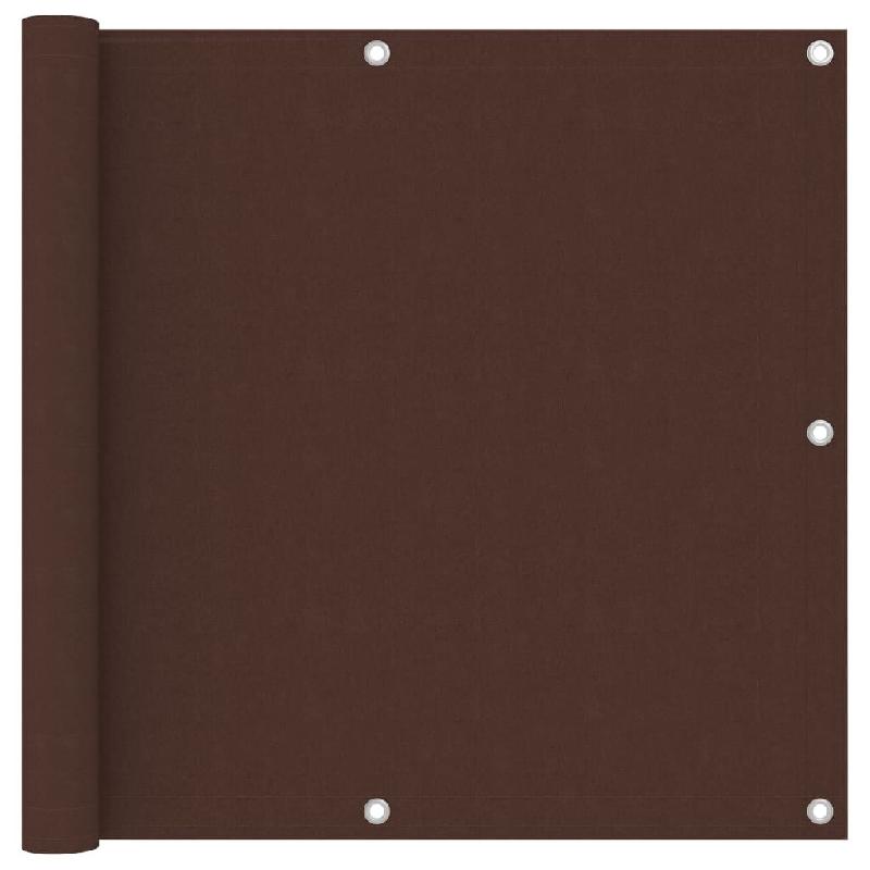 VidaXL Écran de balcon Marron 90x300 cm Tissu Oxford Modèle Patio Luxe - marron 135072_0