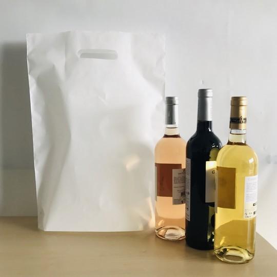 250 Sacs pour bouteilles à poignées découpées réutilisables - fabrication Française - SPSBTLBC-SF02/1RG_0