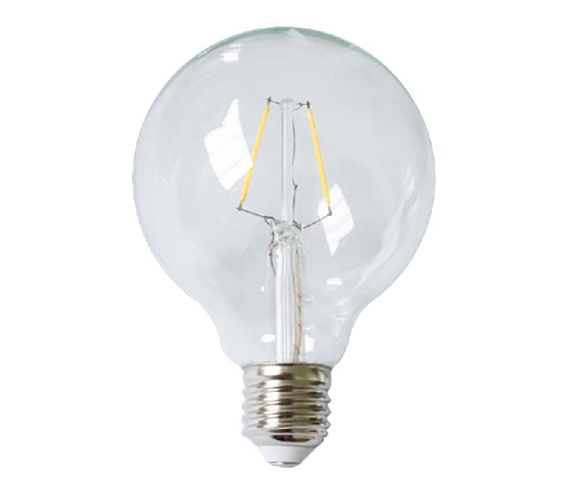 Ampoule à filament LED G95 2 W - 2700 K - E27 - 30 000 heures de durée de vie_0