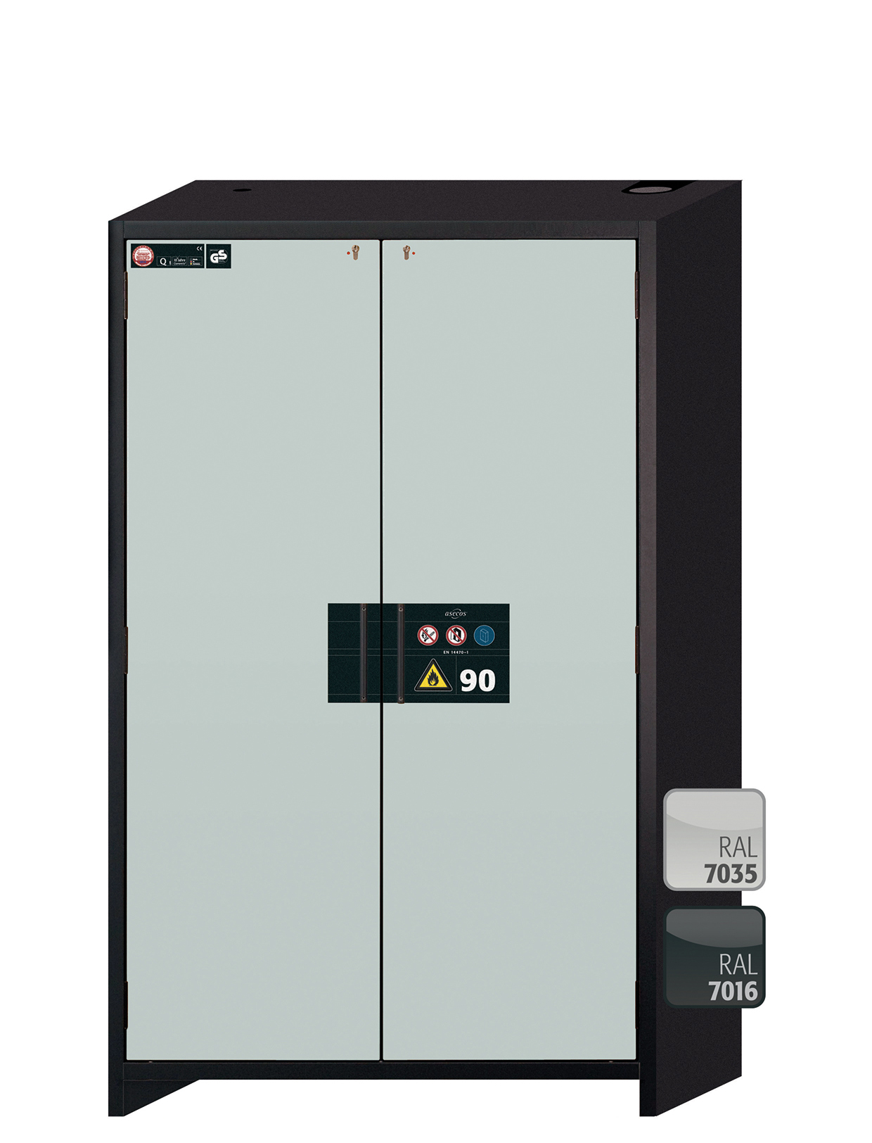 Armoire de sécurité Q-CLASSIC-90 modèle Q90.195.120.MV - Réf 34214-041-33657_0