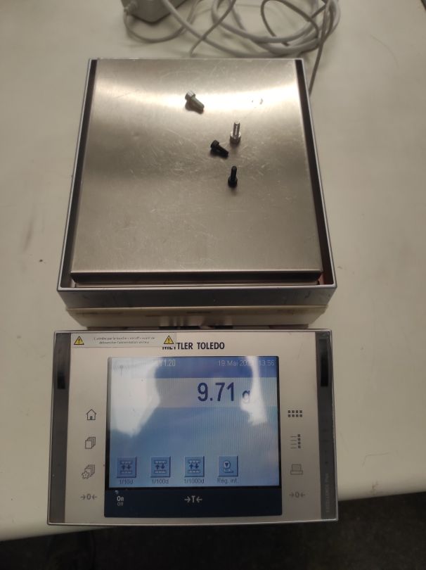 Balance de précision pour laboratoire - Mettler Toledo XP6002SDR d'occasion - Max 1200g / 6100g - P2206-1786_0