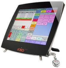Caisse enregistreuse tactile EKO 13 avec borne de commande BCE21W+ pour fast food, snack et restauration rapide_0