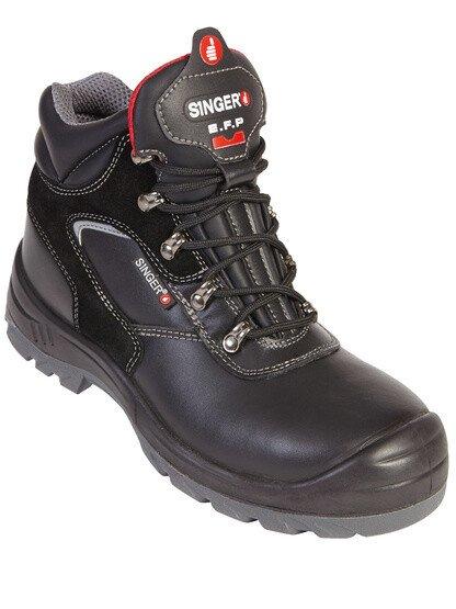 Chaussures de sécurité hautes en cuir noir FOGGIA S3 SRC - Tailles : 44_0