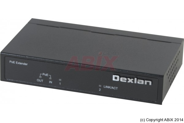 DEXLAN REPETEUR POE AUTO ALIMENTÉ 100M