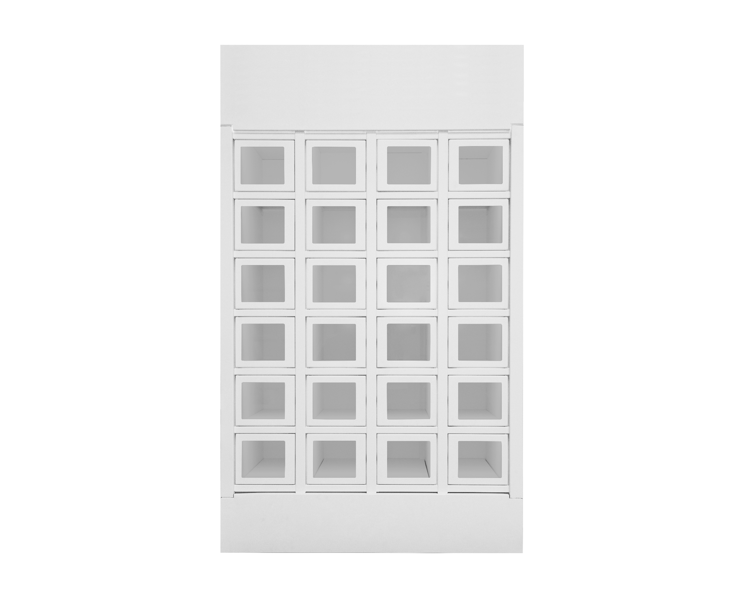 Distributeur automatique connecté de produits fermiers, module 24 casiers - Le casier français_0