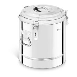 Helloshop26 - Conteneur isotherme 12 litres acier inoxydable 14_0001125 - 3000179068983_0