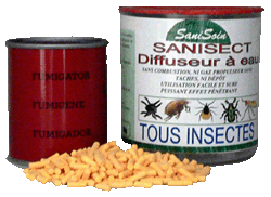 Insecticide fumigateur Sanisect - diffuseur à eau, pour insectes volants et rampants_0