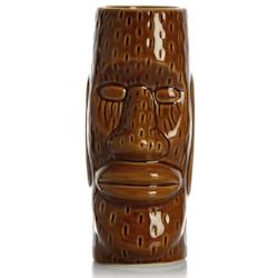 MONDO DECO Tiki Tête Moaï - 43 cl x 1 Mondo Déco - marron céramique 3558840055812_0