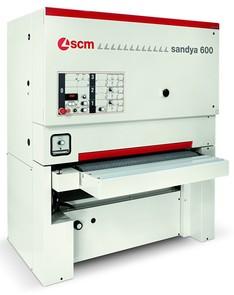 Ponceuses-calibreuses automatiques SCM Sandya 600 - flexible pour calibrage MDF, bois massif et finition vernie_0
