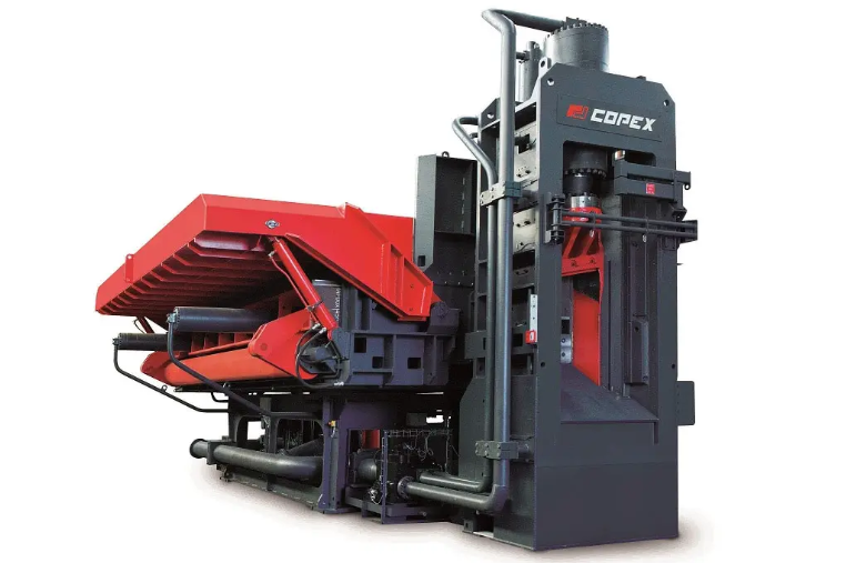Presses cisailles à compression latérale - LIDEX - Production jusqu'à 110 t/h avec cycle automatique complet_0