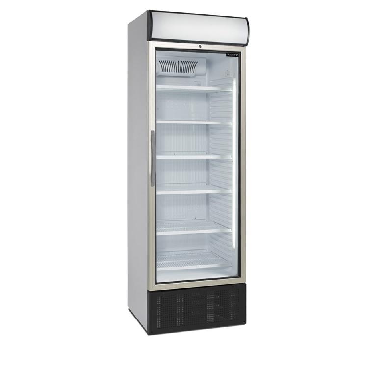 Réfrigérateur à boissons FSC1450 - armoire vitrée réfrigérante 1 porte avec caisson lumineux_0