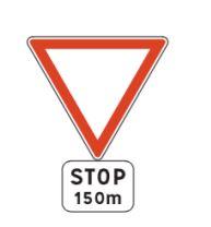 Signalisation d'interdiction et de priorité type ab5*_0