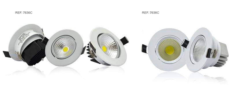 SPOT LED ORIENTABLE 5W 3000K VISION-EL 7635C