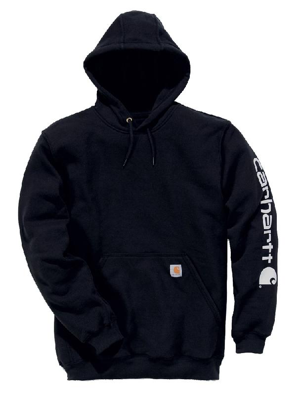 Sweatshirt à capuche midweight t2xl noir - CARHARTT - s1k288blkxxl - 780760_0