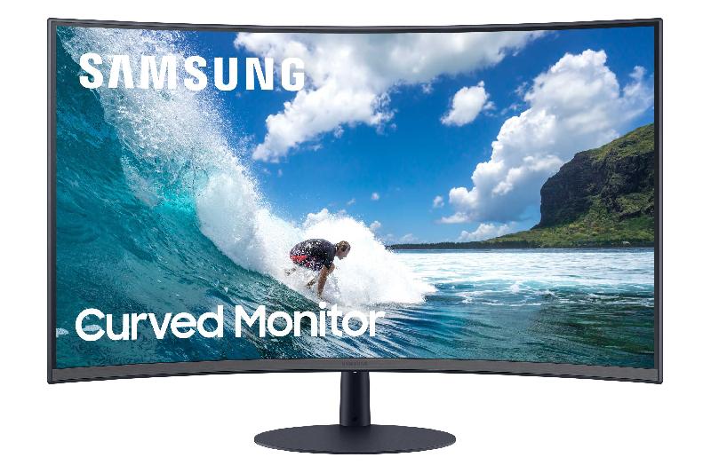 SAMSUNG 32'' Moniteur incurvé CT55 (LC24T550FDRXEN) - Full HD, technologie AMD FreeSync, écran 1000R_0