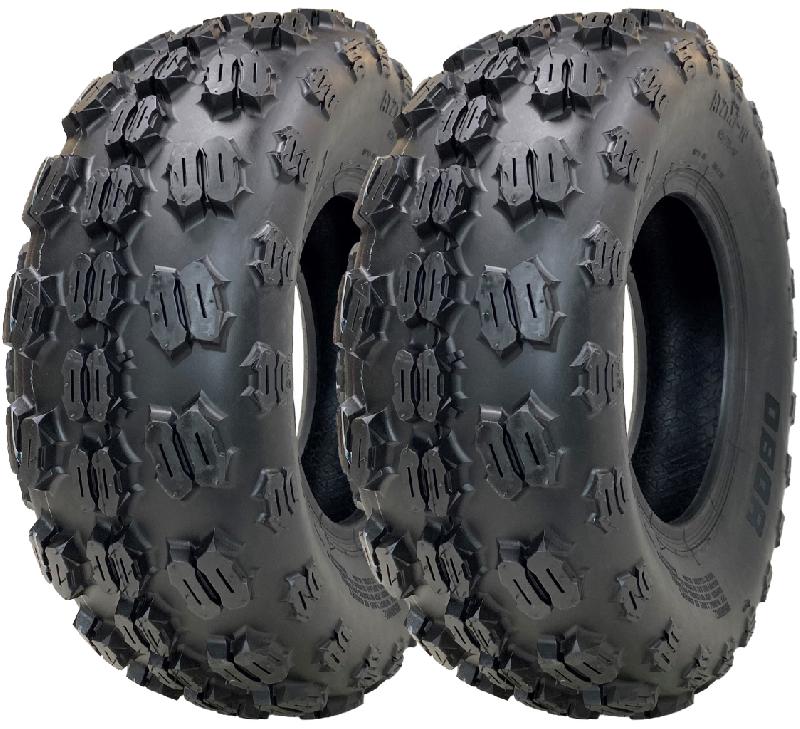 21x7.00-10 ATV Quad Tyres OBOR Kraken WP17 Tubeless Road Legal 106kgs (Set of 2)_0