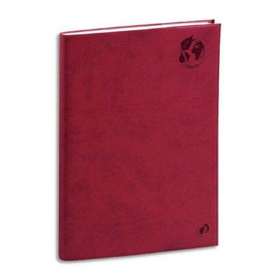 AGENDA SEMAINIER MINISTRE EQUOLOGY QUO VADIS - DECEMBRE A DECEMBRE - 16 X 24 - NOIR