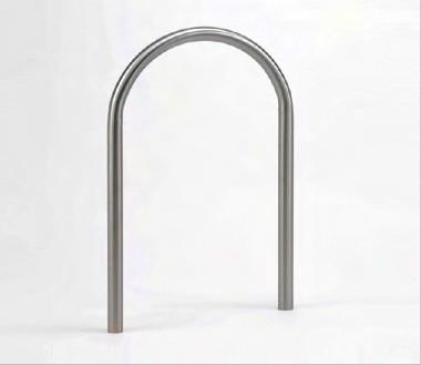 Arceaux vélos Toscane - Mobilier inox - Hauteur 900mm - Largeur 800mm - Tube diamètre 48,3mm - Fixation scellement ou platine_0