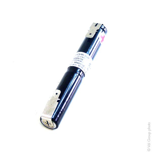 Batterie éclairage secours 2x AA 2S1P ST4 2.4V 1.7Ah Fast - Marque NX - Quantité 1_0