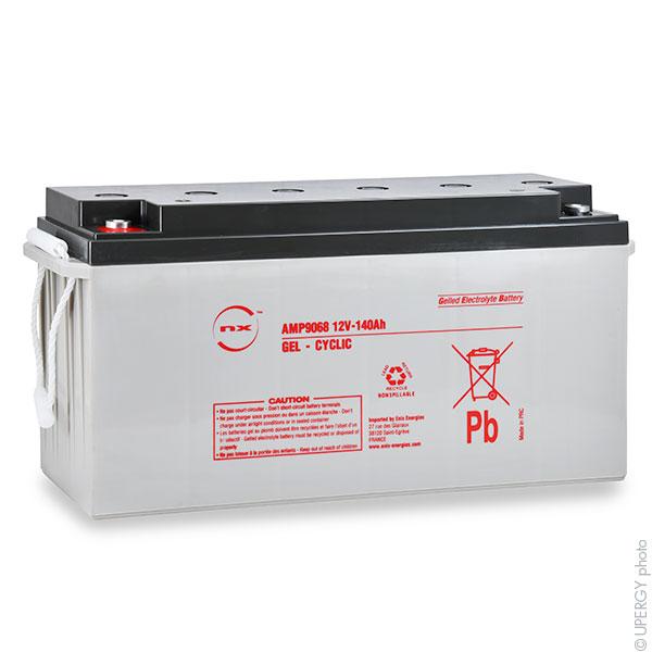 BATTERIE PLOMB ETANCHE GEL NX 140-12 CYCLIC 12V 140AH M8-F_0