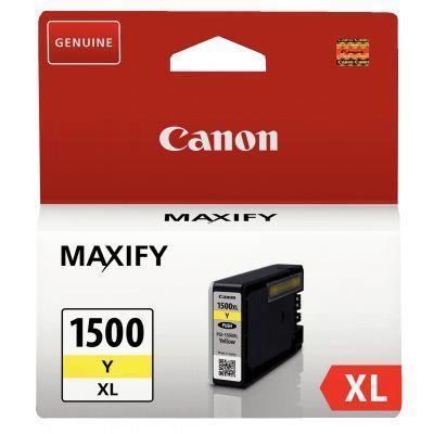 Cartouche jet d'encre Canon PGI1500XL jaune haute capacité - Fabricant Canon Bureautique_0