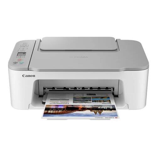 Imprimante multifonction jet d'encre Canon PIXMA TS3451 - Blanc - 3 en 1 - Résolution 4800x1200 ppp - 7,7 ipm noir / 4 ipm couleur_0