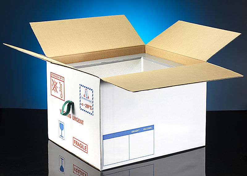 Emballages isothermes Cryo-Pur - Polyuréthane injecté pour transport sous chaîne du froid 48h-72h_0