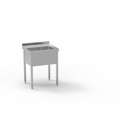ERATOS Plonge Gamme 600 Aisi-304 18/10 700X600X850 - 1 Cuve 500X500X250 FGB-76/10 - Acier inoxydable 18/10 FGB-76/10_0
